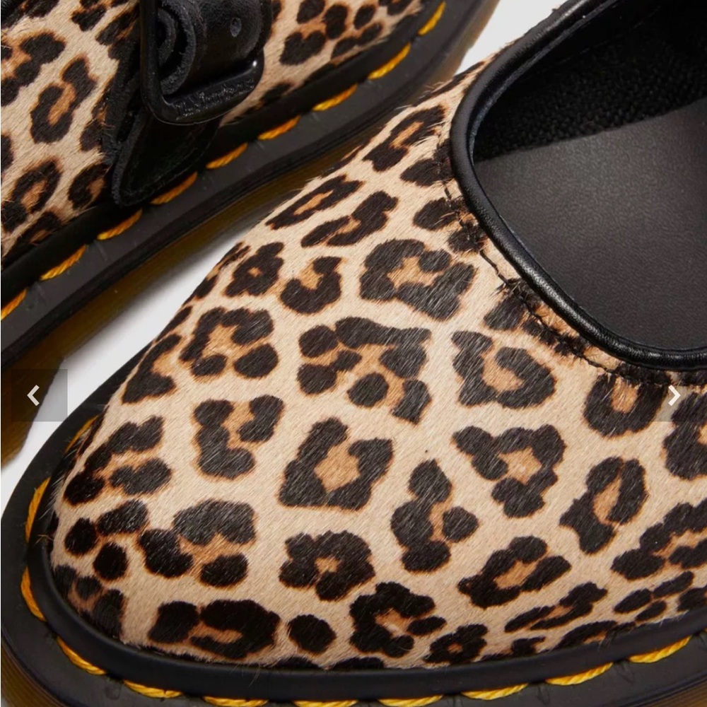 Dr. Martens Elphie Leopard Mary Janes - Picture 3 of 7